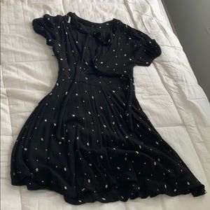 Free People Polka Dot Dress (Reversible)